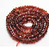 Natural Superb Red Pyrope Garnet Israel Cut Micro Faceted Beads Strand Length is 15 Inches and Sizes from 3.5mm Approx 